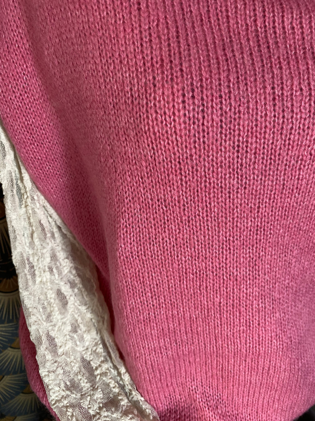 ENSEMBLE PULL PINKA ROSE  TU34/44 PETIT 46
