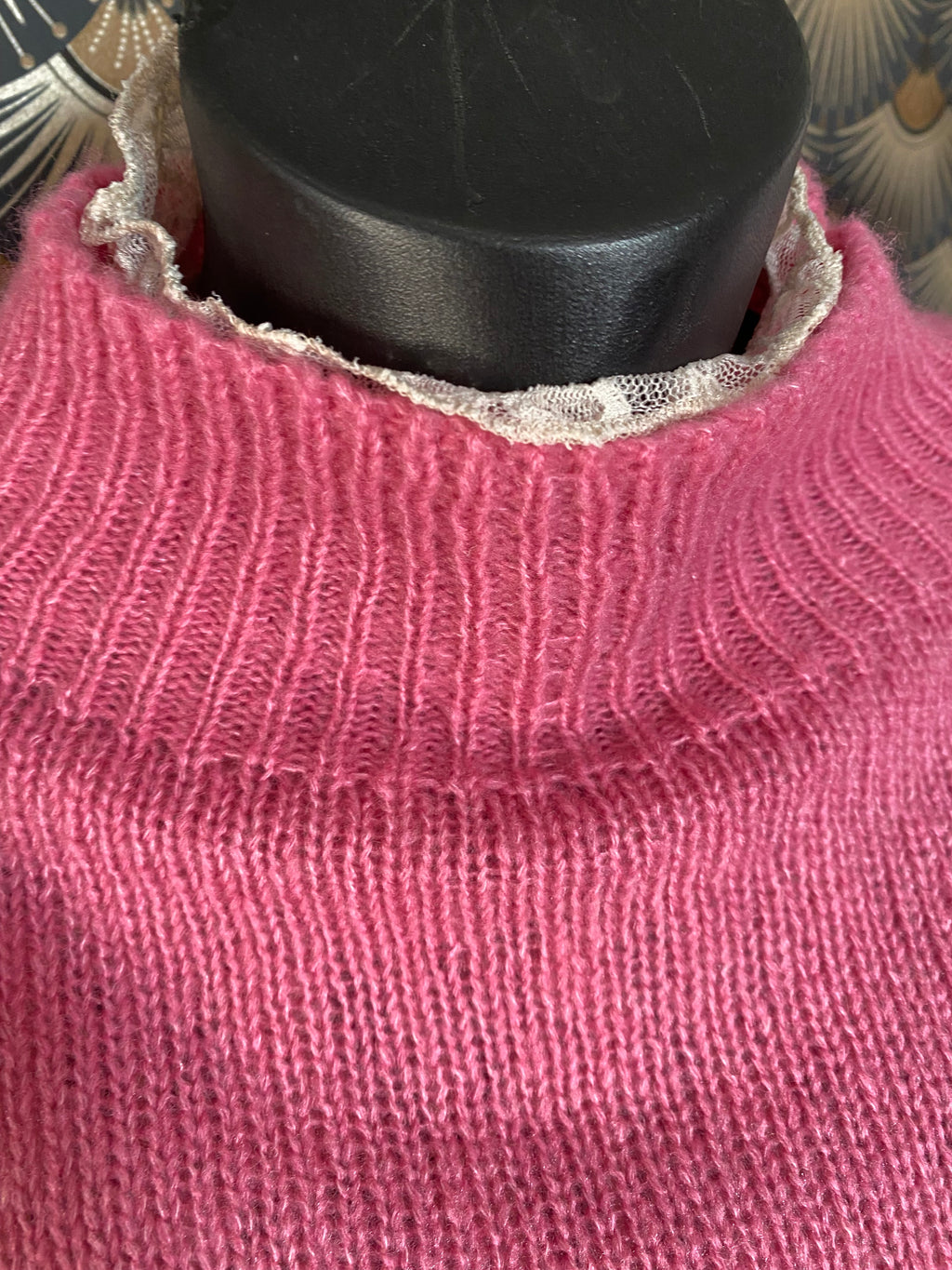 ENSEMBLE PULL PINKA ROSE  TU34/44 PETIT 46