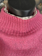 ENSEMBLE PULL PINKA ROSE  TU34/44 PETIT 46