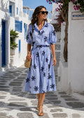 ENSEMBLE JUPE ET CHEMISE  COTON BRODEE  TU 36/42