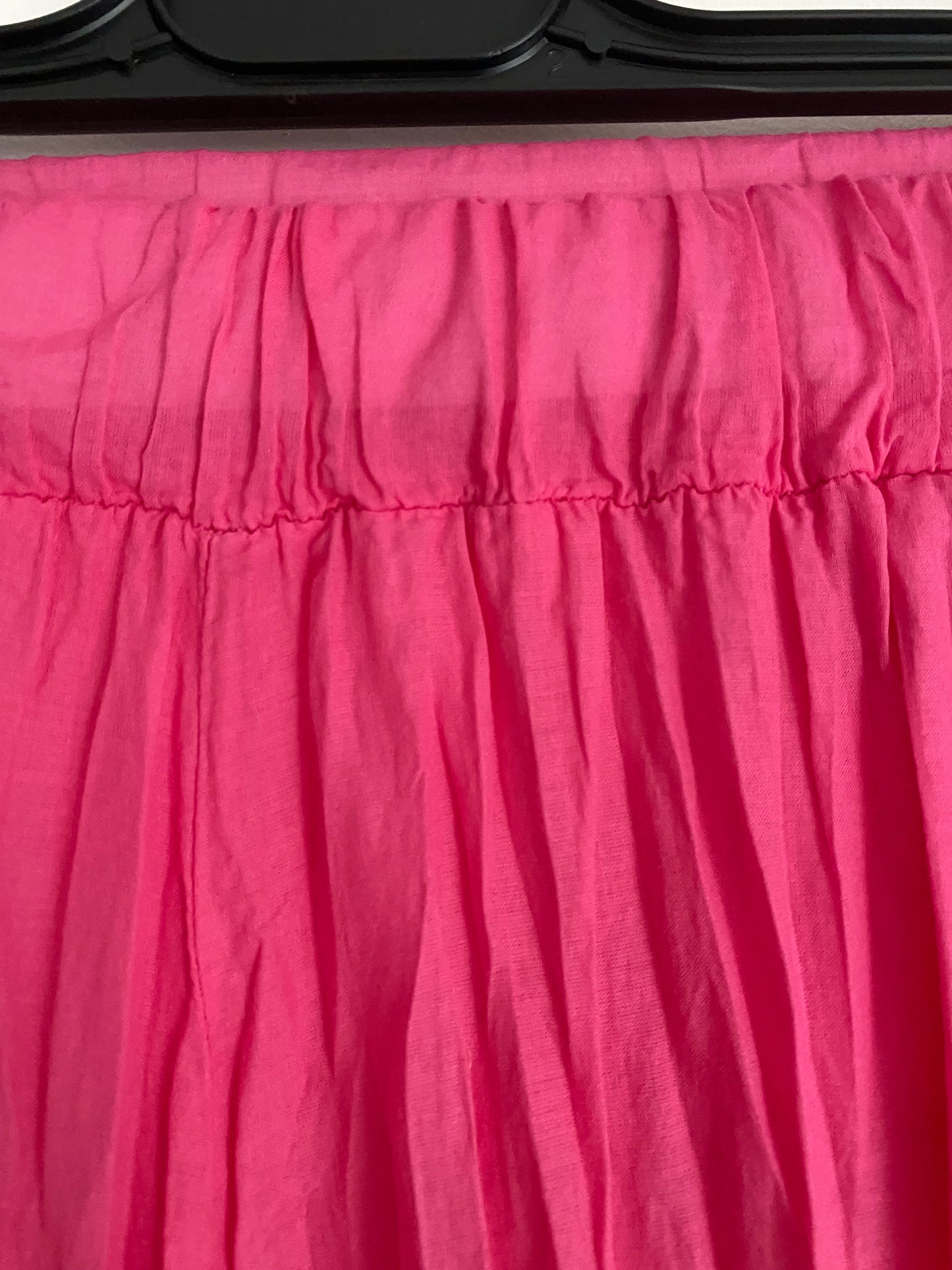 JUPE MILA EFET PLISSE ROSE  TU36/42