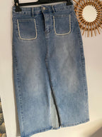 JUPE JEAN PERLA TAILLES :36/38/40/42