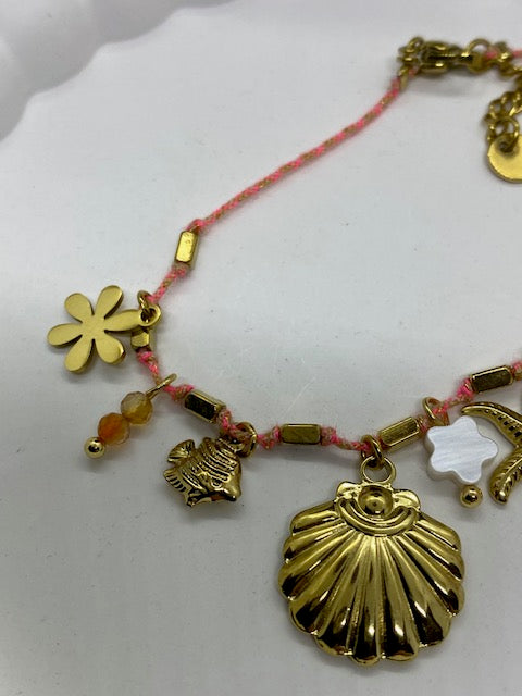 PARURE  COLLIER ET BRACELET CANCUN
