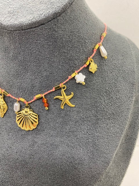 PARURE  COLLIER ET BRACELET CANCUN