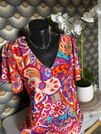 TOP NELL ORANGE TAILLE 1