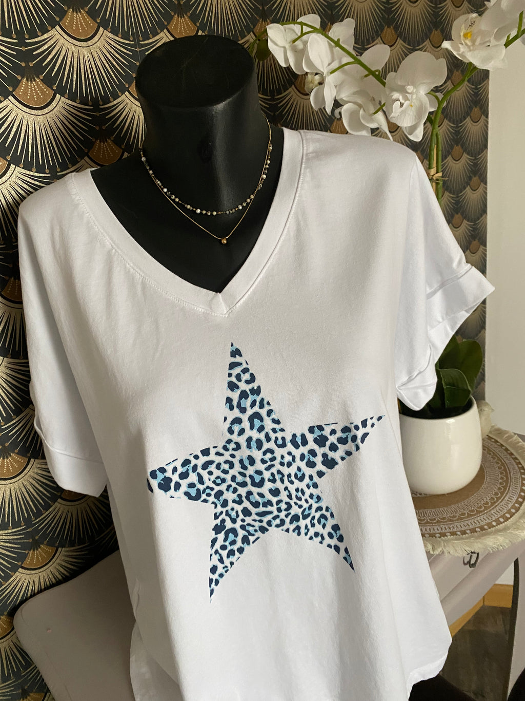 TOP ETOILE BLEU  36/44