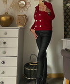 MANTEAU CHERRYS COURT BORDEAUX  S/M/L/XL