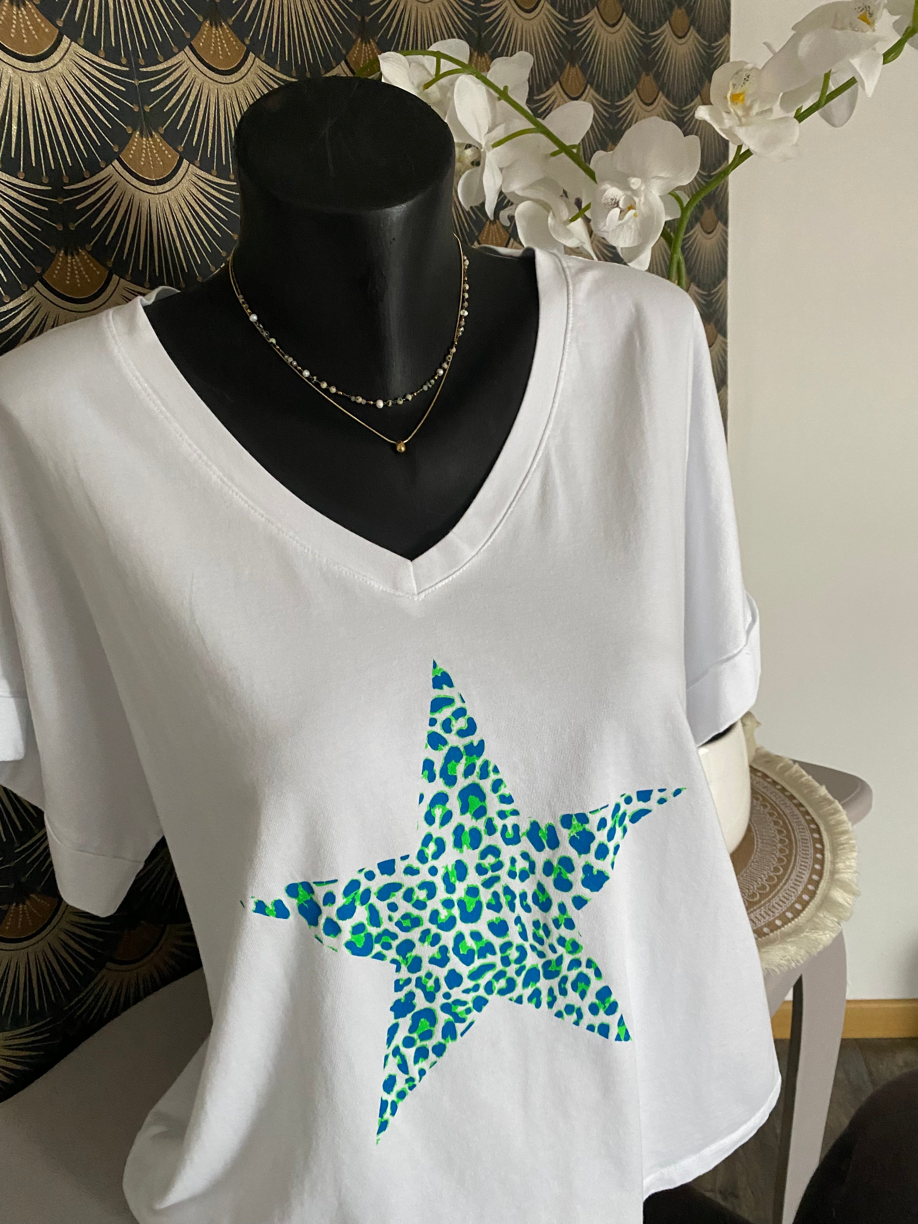 TOP ETOILE VERT  36/44