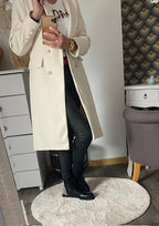 MANTEAU CHERRYS  ECRU     S/M/L/XL